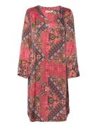Siv Short Dress Knelang Kjole Multi/patterned ODD MOLLY