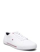 Core Corporate Vulc Canvas Lave Sneakers White Tommy Hilfiger