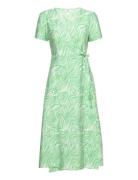 Objtyllah S/S Dress A Ss Fair 22 Knelang Kjole Green Object