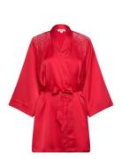Instant Nightgown Pyjama Morgenkåpe Red Etam