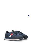 Flag Low Cut Lace-Up Sneaker Lave Sneakers Blue Tommy Hilfiger