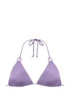 Tema Triangle Swimwear Bikinis Bikini Tops Triangle Bikinitops Purple ...
