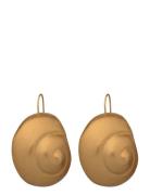 Metallic Shell Earrings Øredobber Smykker Gold Mango