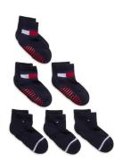 Th Baby Sock 6P Flag Sock Ecom Sokker Strømper Blue Tommy Hilfiger