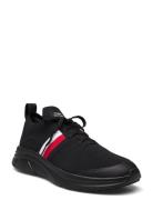 Modern Runner Knit Stripes Ess Lave Sneakers Black Tommy Hilfiger