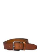 Slhhenry Leather Belt Noos Accessories Belts Classic Belts Brown Selec...