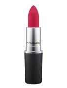 Powder Kiss Lipstick - Shocking Revelation Leppestift Sminke Red MAC