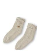 Chaufettes Knitted Socks Havtorn 17-18 Sokker Strømper Cream That's Mi...