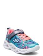 Girls Twisty Brights - Dazzle Flash Lave Sneakers Multi/patterned Skec...