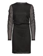 Slsolveig Dress Knelang Kjole Black Soaked In Luxury