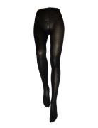 Wool/Silk Tights Lingerie Pantyhose & Leggings Black Mp Denmark