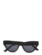 Cat-Eye Sunglasses Solbriller Black Mango