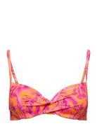 Tulum Twist Pd Swimwear Bikinis Bikini Tops Wired Bikinitops Pink Hunk...