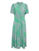Cupolly Long Dress Knelang Kjole Green Culture