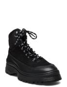 Biakim Hiking Boot Støvletter Med Snøring Black Bianco