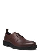 Biaerik Derby Shoe Crust Shoes Business Laced Shoes Brown Bianco