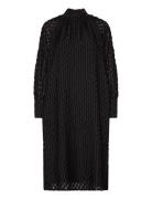 Slconstantine Dress Knelang Kjole Black Soaked In Luxury