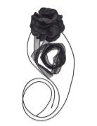 Lim Neck Accessories Jewellery Necklaces Dainty Necklaces Black Twist ...