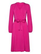 Annie Dress Pink Knelang Kjole Pink Jumperfabriken