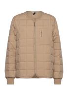 Liner Jacket W1T1 Vattert Jakke Beige Rains