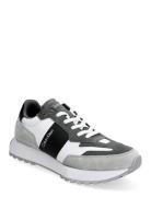 Low Top Lace Up Lave Sneakers Grey Calvin Klein