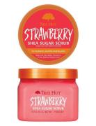 Shea Sugar Scrub Strawberry Bodyscrub Kroppspleie Kroppspeeling Nude T...