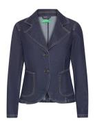 Jacket Blazers Single Breasted Blazers Blue United Colors Of Benetton