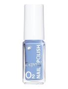 Minilack Oxygen Färg A678 Neglelakk Sminke Blue Depend Cosmetic