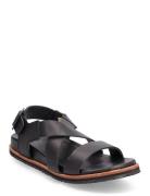 Sadie Cross Flate Sandaler Black Kamik