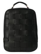 Braided Strap Ravenna Backpack Black Ryggsekk Veske Black Ceannis
