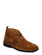 Talan Suede Chukka Boot Semskede Boots Snøresko Brown Polo Ralph Laure...