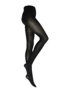 Tights Heavy Cotton Organic Mo Lingerie Pantyhose & Leggings Black Lin...