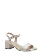 Women Sandals Sandal Med Hæl Cream Tamaris