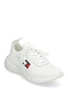 Tjw Knit Runner Lave Sneakers White Tommy Hilfiger