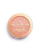 Revolution Blusher Reloaded Peaches & Cream Rouge Sminke Beige Makeup ...
