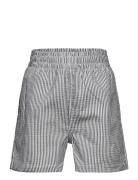 Kobvictor Seersucker Swim Shorts Acc Badeshorts Grey Kids Only