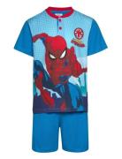 Pyjama Pyjamas Sett Blue Spider-man