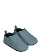 Eliot Leather Slipper Tøfler Innesko Blue Liewood