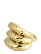 Reflect Recycled Statement Ring Ring Smykker Gold Pilgrim