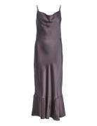 Objdebra Singlet Dress .C 124 Knelang Kjole Purple Object