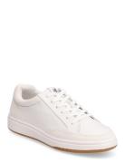 Hailey Leather & Suede Sneaker Lave Sneakers White Lauren Ralph Lauren