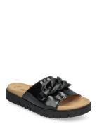 Slip-In Flate Sandaler Black Gabor