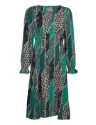Cutara Short Dress Knelang Kjole Multi/patterned Culture