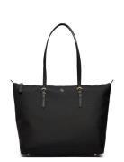 Nylon Medium Keaton Tote Shopper Veske Black Lauren Ralph Lauren