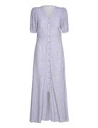 Ellen Long Dress Maxikjole Festkjole Blue Once Untold