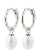 Berthe Recycled Pearl Hoop Earrings Accessories Jewellery Earrings Hoo...