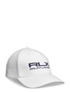 Logo Twill Trucker Cap Accessories Headwear Caps White Ralph Lauren Go...