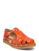 Sandals - Flat - Closed Toe - Op Flate Sandaler  ANGULUS