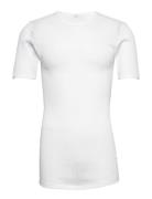Jbs T-Shirt Mesh Tops T-shirts Short-sleeved White JBS