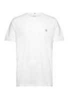 Pique T-Shirt Tops T-shirts Short-sleeved White Les Deux